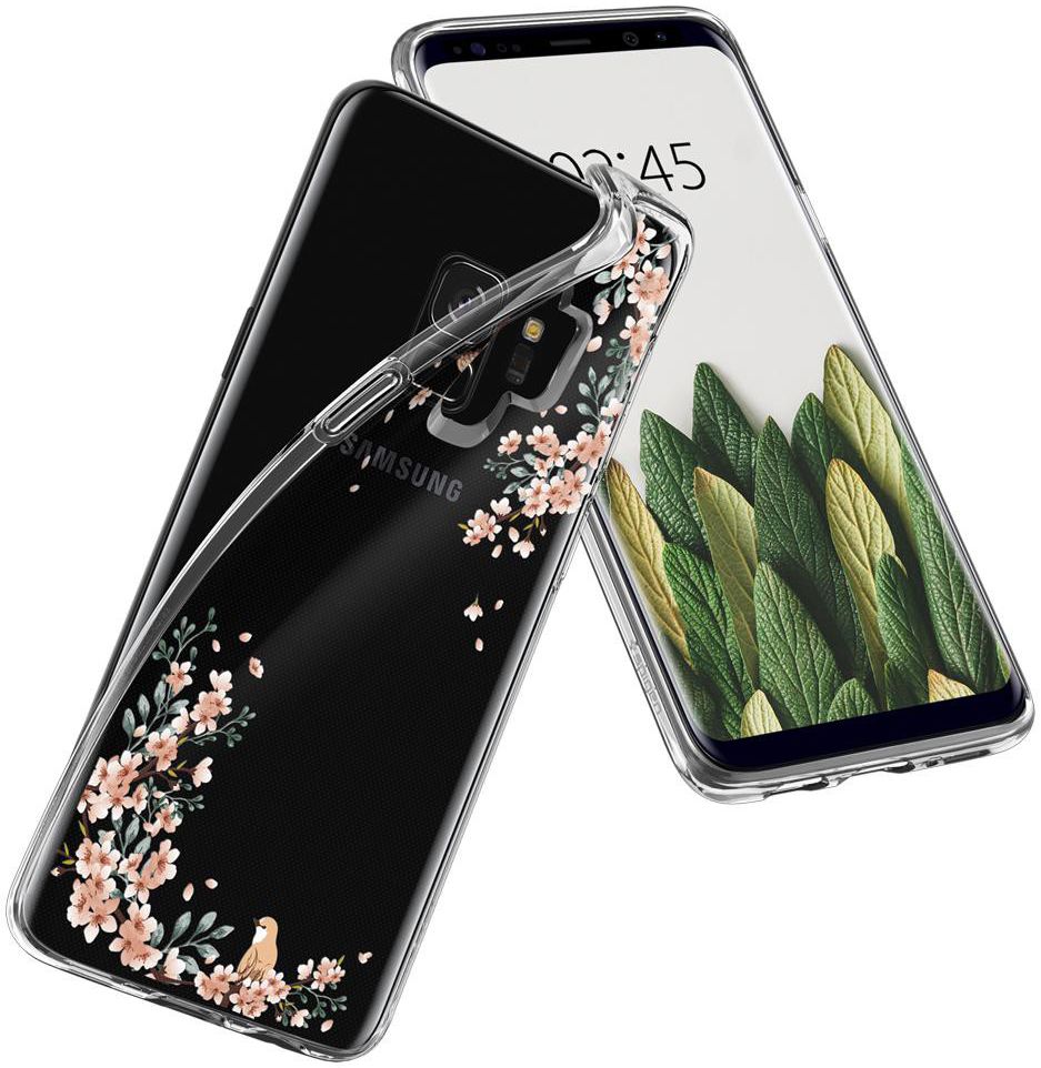 Spigen Liquid Crystal Blossom Hoesje Samsung Galaxy S9 Nature afbeelding 8