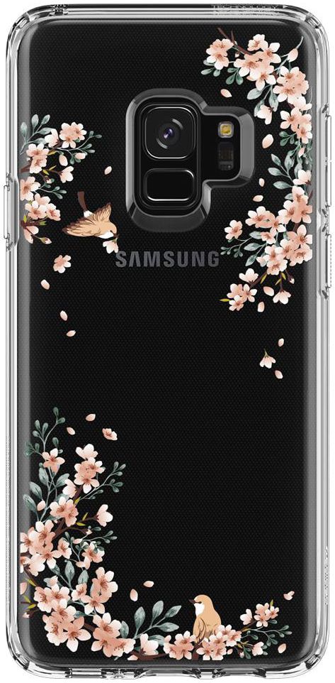 Spigen Liquid Crystal Blossom Hoesje Samsung Galaxy S9 Nature afbeelding 11