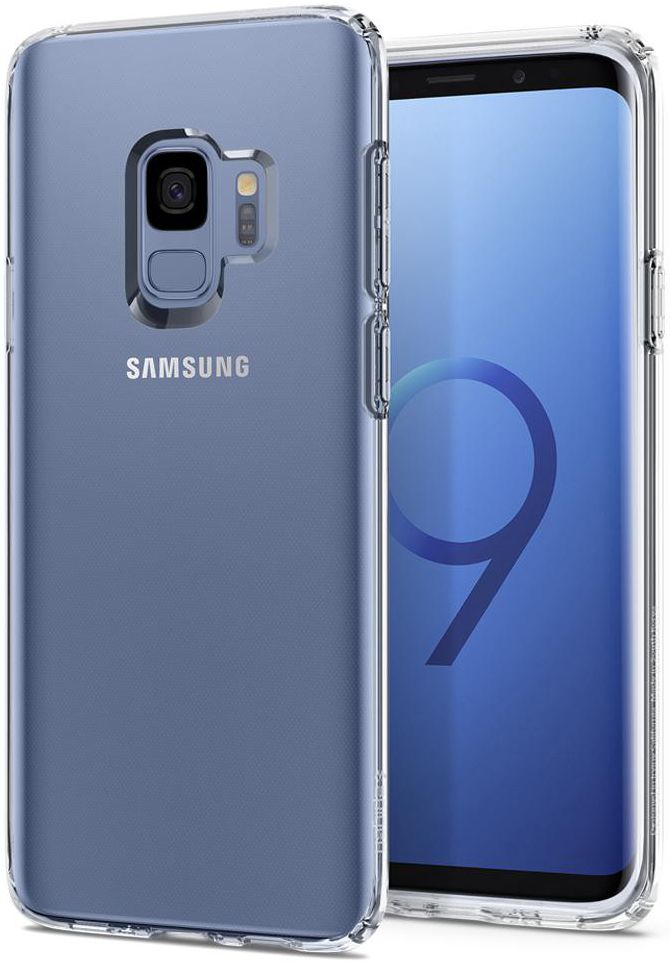 Spigen Liquid Crystal Hoesje Samsung Galaxy S9 Transparant afbeelding 1
