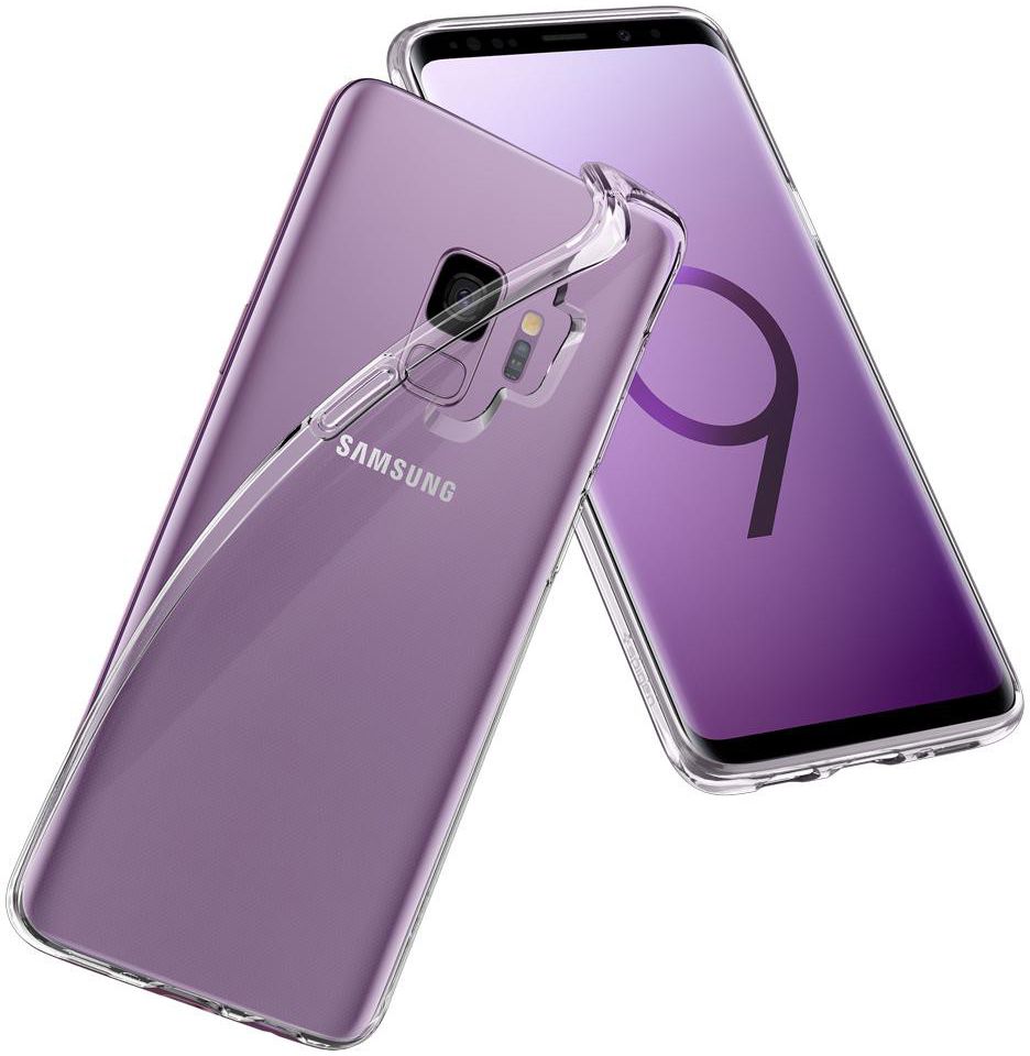 Spigen Liquid Crystal Hoesje Samsung Galaxy S9 Transparant afbeelding 23