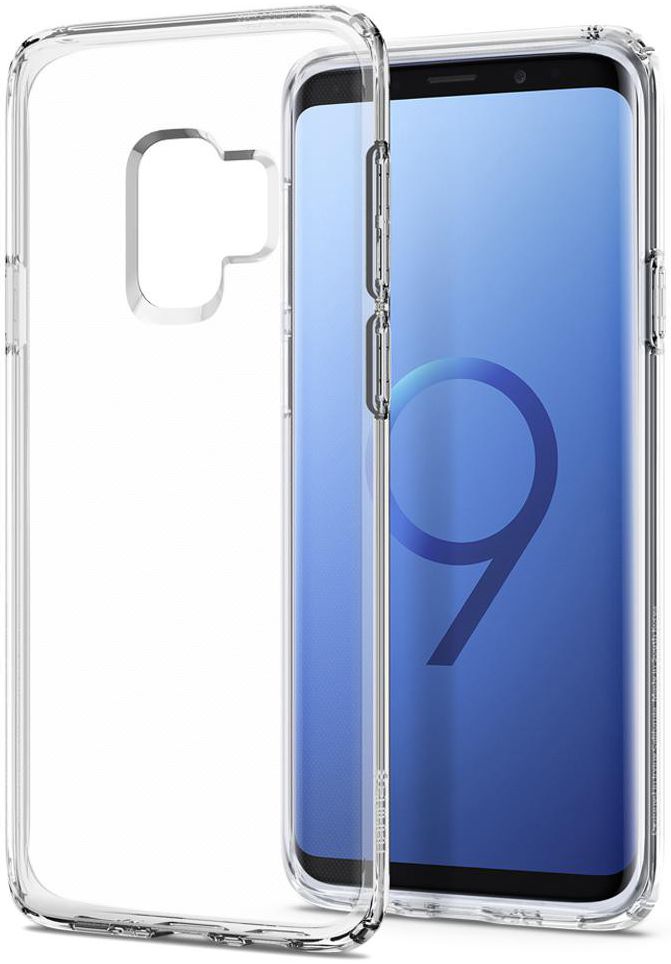 Spigen Liquid Crystal Hoesje Samsung Galaxy S9 Transparant afbeelding 2
