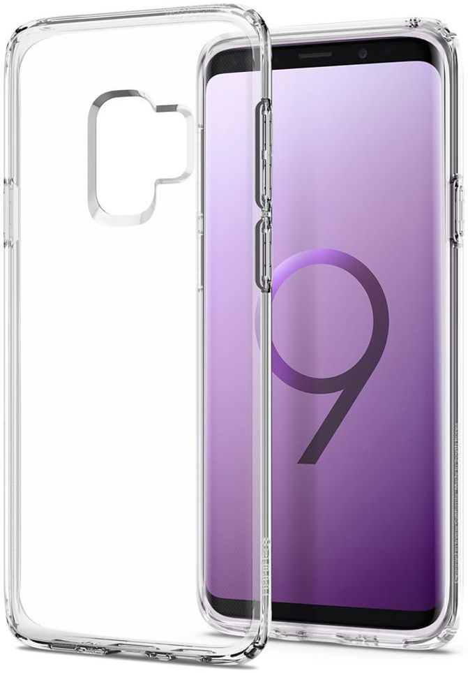 Spigen Liquid Crystal Hoesje Samsung Galaxy S9 Transparant afbeelding 21