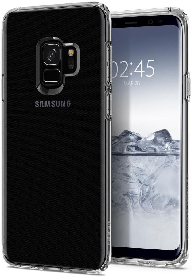 Spigen Liquid Crystal Hoesje Samsung Galaxy S9 Transparant afbeelding 7
