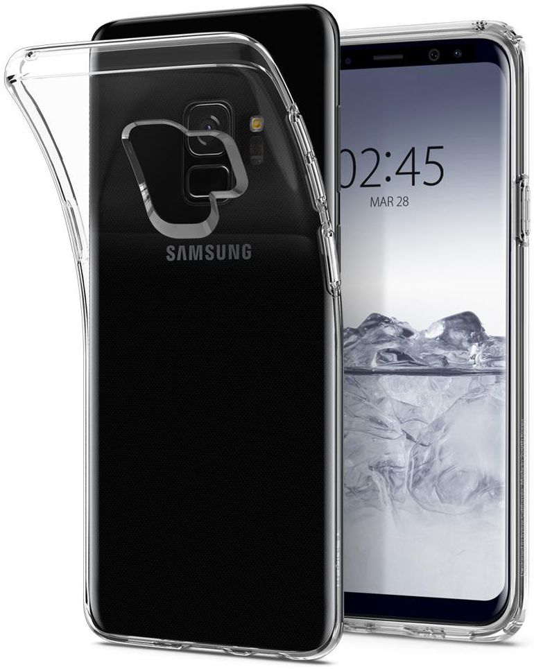 Spigen Liquid Crystal Hoesje Samsung Galaxy S9 Transparant afbeelding 6