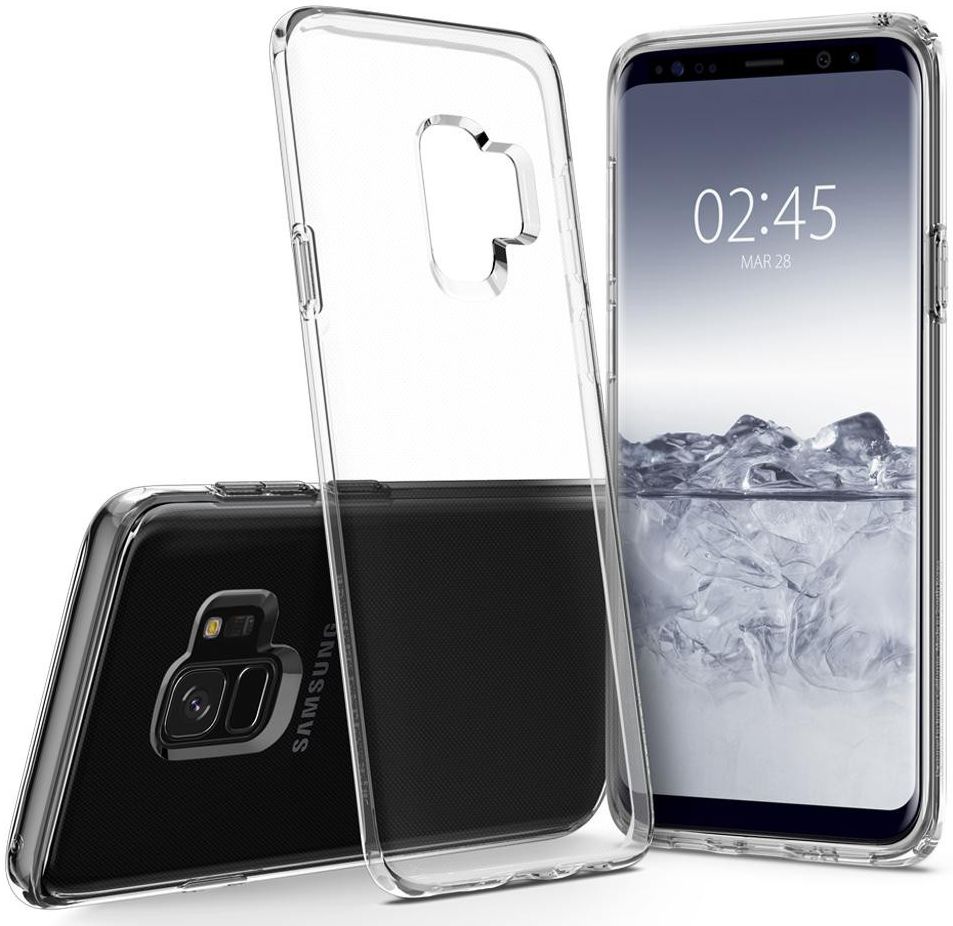 Spigen Liquid Crystal Hoesje Samsung Galaxy S9 Transparant afbeelding 9