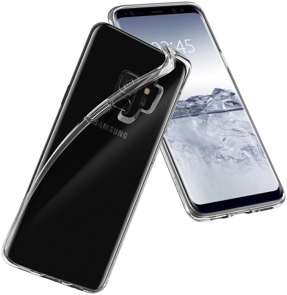 Spigen Liquid Crystal Hoesje Samsung Galaxy S9 Transparant afbeelding 5