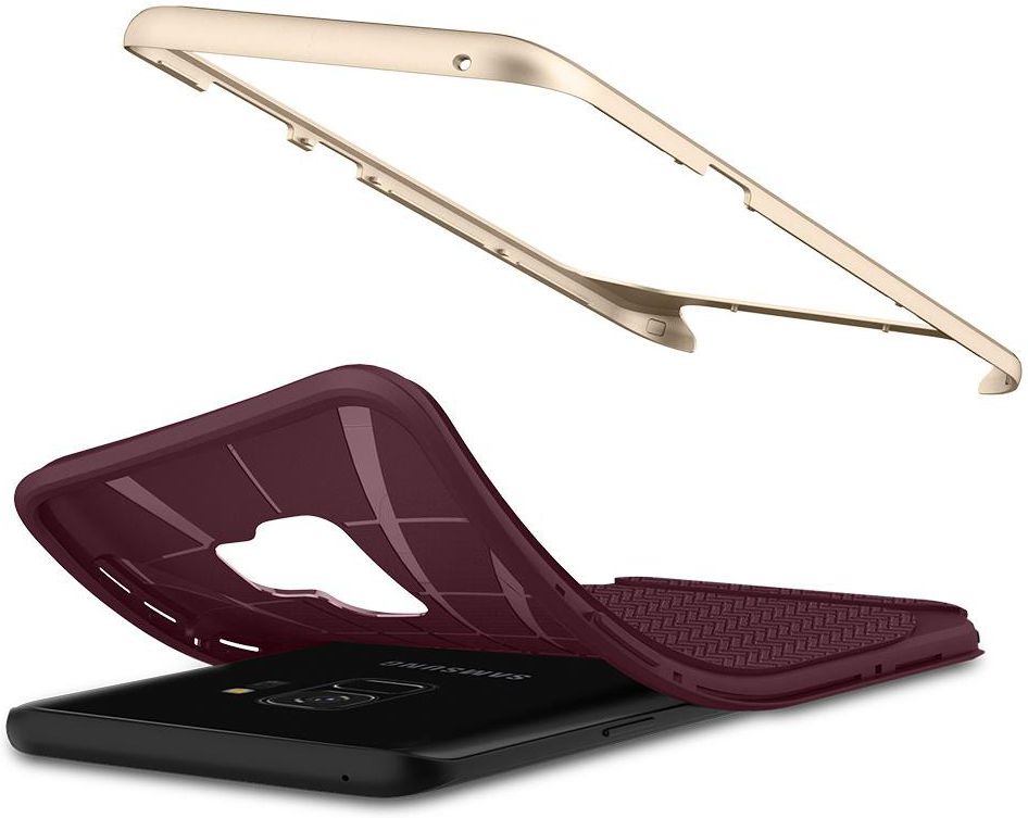 Spigen Neo Hybrid Hoesje Samsung Galaxy S9 Burgundy afbeelding 5