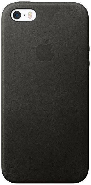 Apple iPhone 5/5S/SE Leather Case Zwart Origineel afbeelding 1