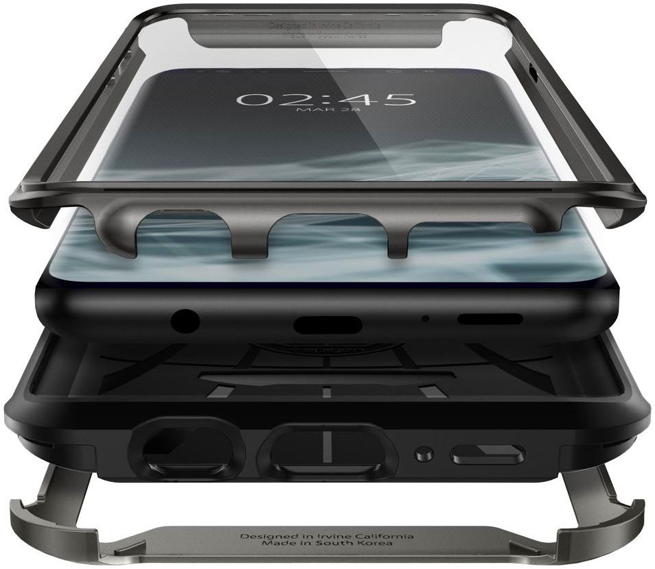 Spigen Reventon Hoesje Samsung Galaxy S9 Gunmetal afbeelding 5