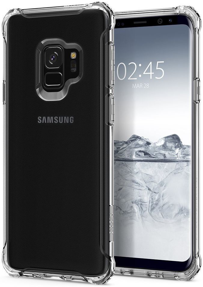Spigen Rugged Crystal Hoesje Samsung Galaxy S9 Transparant afbeelding 11
