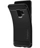 Spigen Rugged Armor Hoesje Samsung Galaxy S9 Matte Black