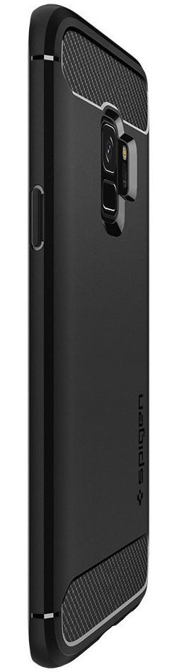 Spigen Rugged Armor Hoesje Samsung Galaxy S9 Matte Black afbeelding 7