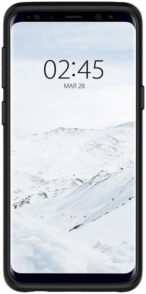 Spigen Slim Armor Hoesje met Kaarthouder Samsung Galaxy S9 Gunmetal afbeelding 8