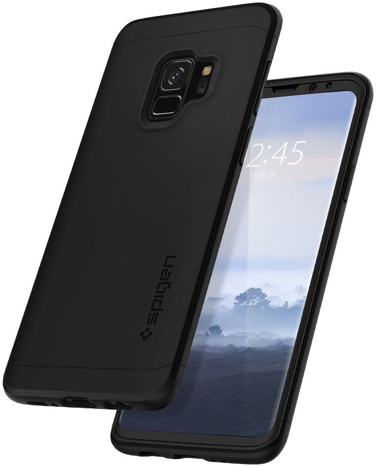 Spigen Thin Fit 360 Hoesje Samsung Galaxy S9 Black afbeelding 2