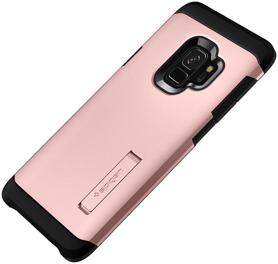 Spigen Tough Armor Hoesje Samsung Galaxy S9 Rose Gold afbeelding 5