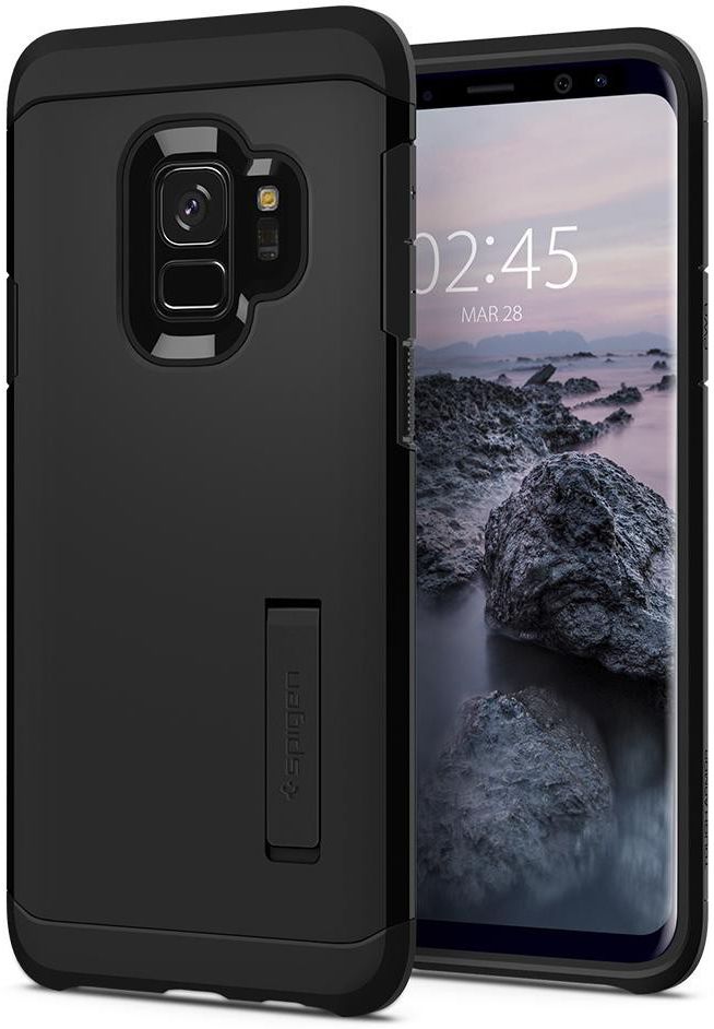 Spigen Tough Armor Hoesje Samsung Galaxy S9 Black afbeelding 1
