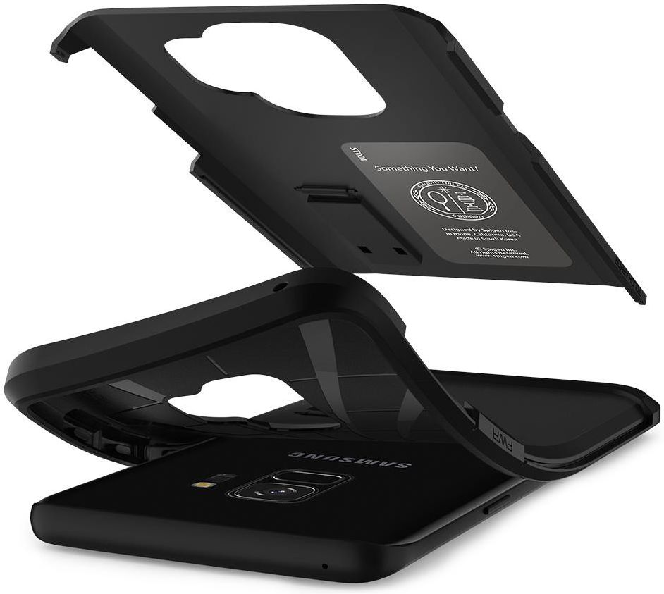 Spigen Tough Armor Hoesje Samsung Galaxy S9 Black afbeelding 2