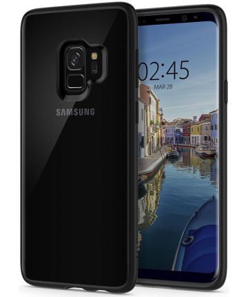 Spigen Ultra Hybrid Hoesje Samsung Galaxy S9 Matte Black Hoesjes