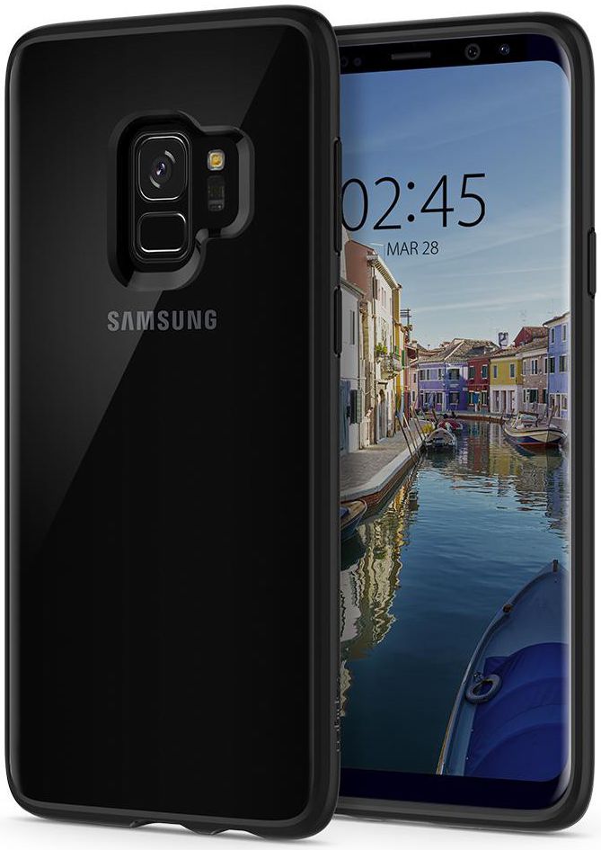 Spigen Ultra Hybrid Hoesje Samsung Galaxy S9 Matte Black afbeelding 1