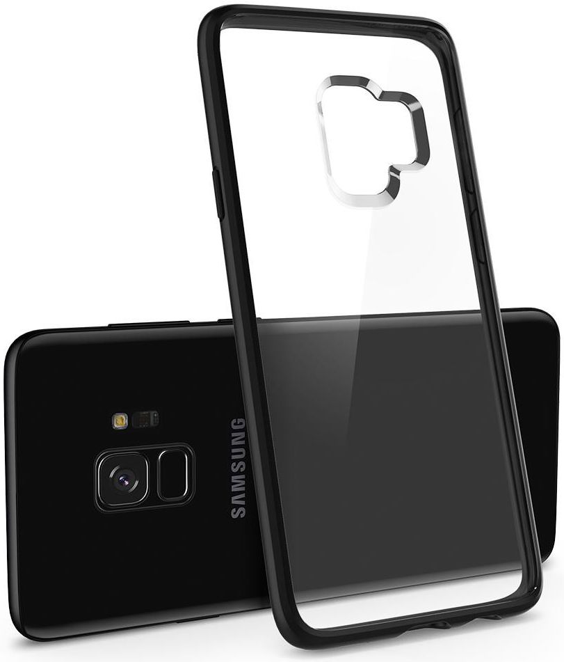 Spigen Ultra Hybrid Hoesje Samsung Galaxy S9 Matte Black afbeelding 4