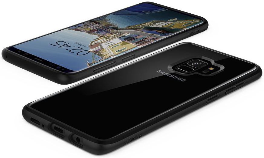 Spigen Ultra Hybrid Hoesje Samsung Galaxy S9 Matte Black afbeelding 5