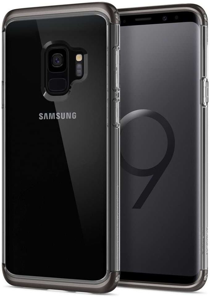 Spigen Neo Hybrid Crystal Case Samsung Galaxy S9 Gunmetal afbeelding 11