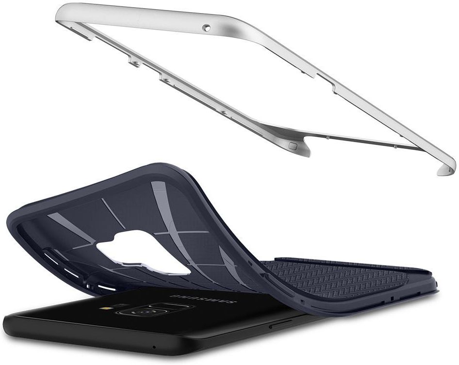 Spigen Neo Hybrid Hoesje Samsung Galaxy S9 Arctic Silver afbeelding 5