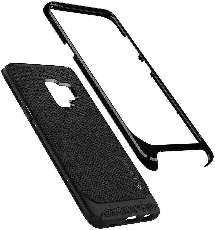 Spigen Neo Hybrid Hoesje Samsung Galaxy S9 Shiny Black afbeelding 4