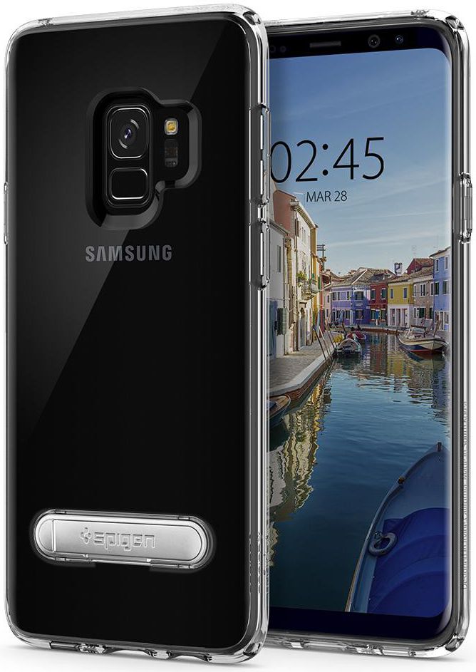 Spigen Ultra Hybrid S Hoesje Samsung Galaxy S9 Crystal Clear afbeelding 8