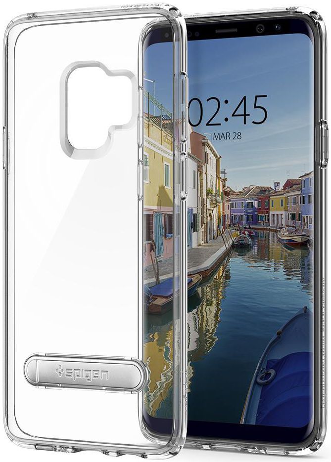 Spigen Ultra Hybrid S Hoesje Samsung Galaxy S9 Crystal Clear afbeelding 9