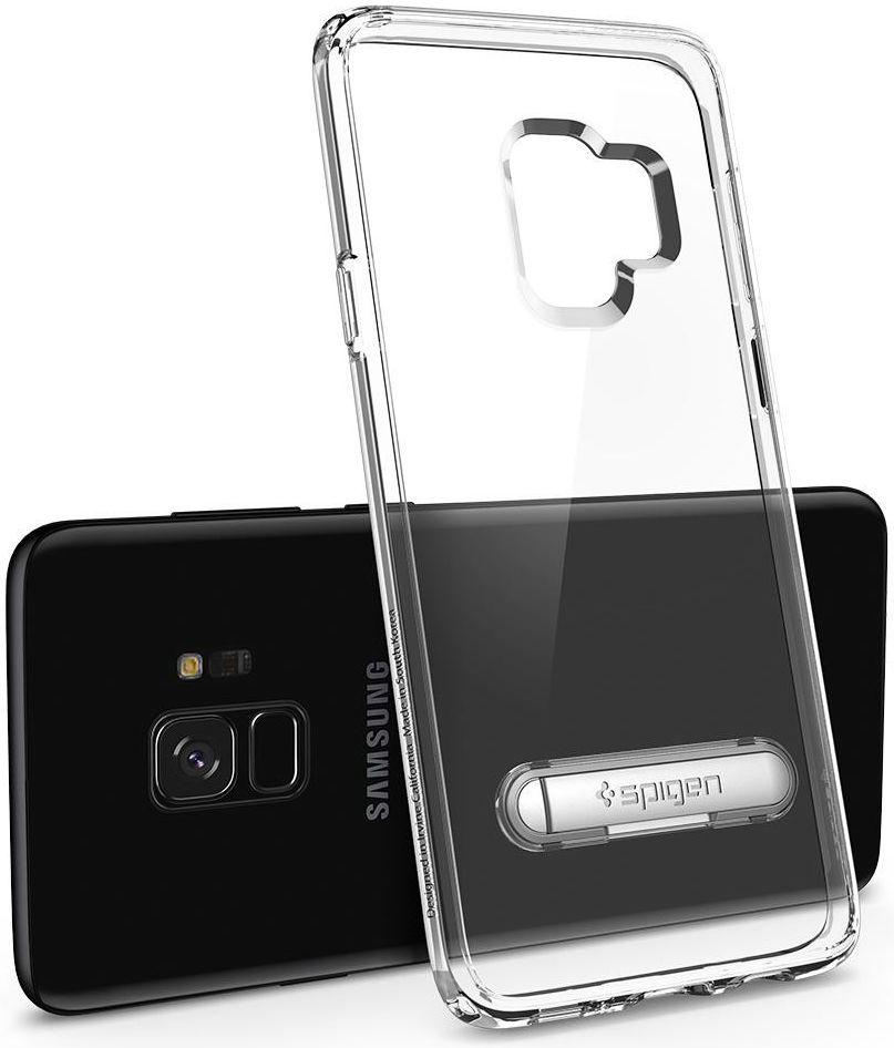 Spigen Ultra Hybrid S Hoesje Samsung Galaxy S9 Crystal Clear afbeelding 10