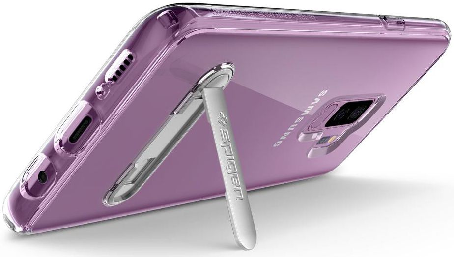 Spigen Ultra Hybrid S Hoesje Samsung Galaxy S9 Crystal Clear afbeelding 25