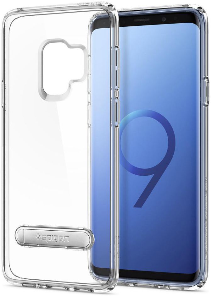 Spigen Ultra Hybrid S Hoesje Samsung Galaxy S9 Crystal Clear afbeelding 2