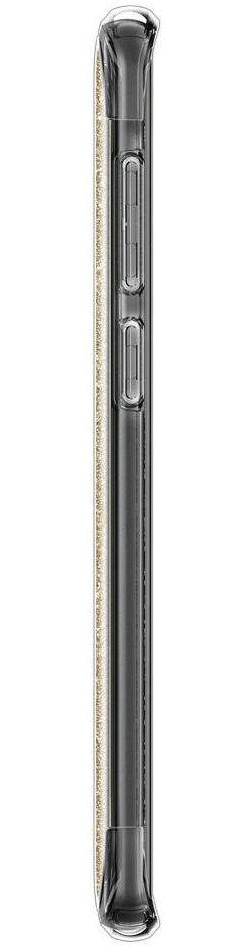Spigen Slim Armor Hoesje Samsung Galaxy S9 Crystal Glitter Gold Quartz afbeelding 9
