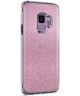 Spigen Slim Armor Hoesje Samsung Galaxy S9 Crystal Glitter Rose Quartz