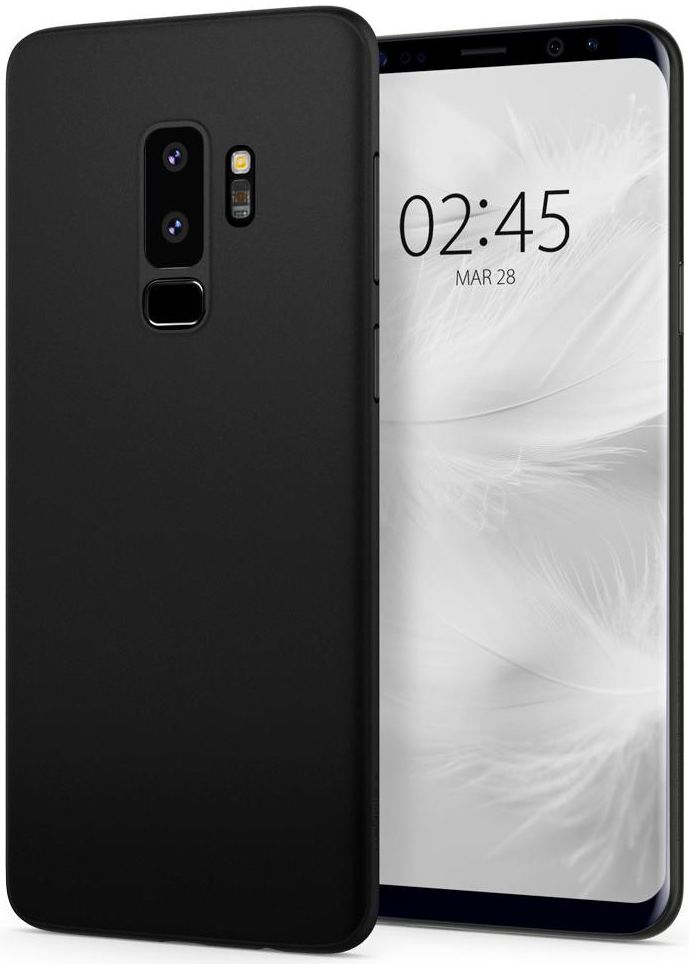 Spigen AirSkin Samsung Galaxy S9 Plus Zwart afbeelding 1