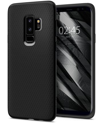 Spigen Liquid Air Case Samsung Galaxy S9 Plus Matte Black Hoesjes