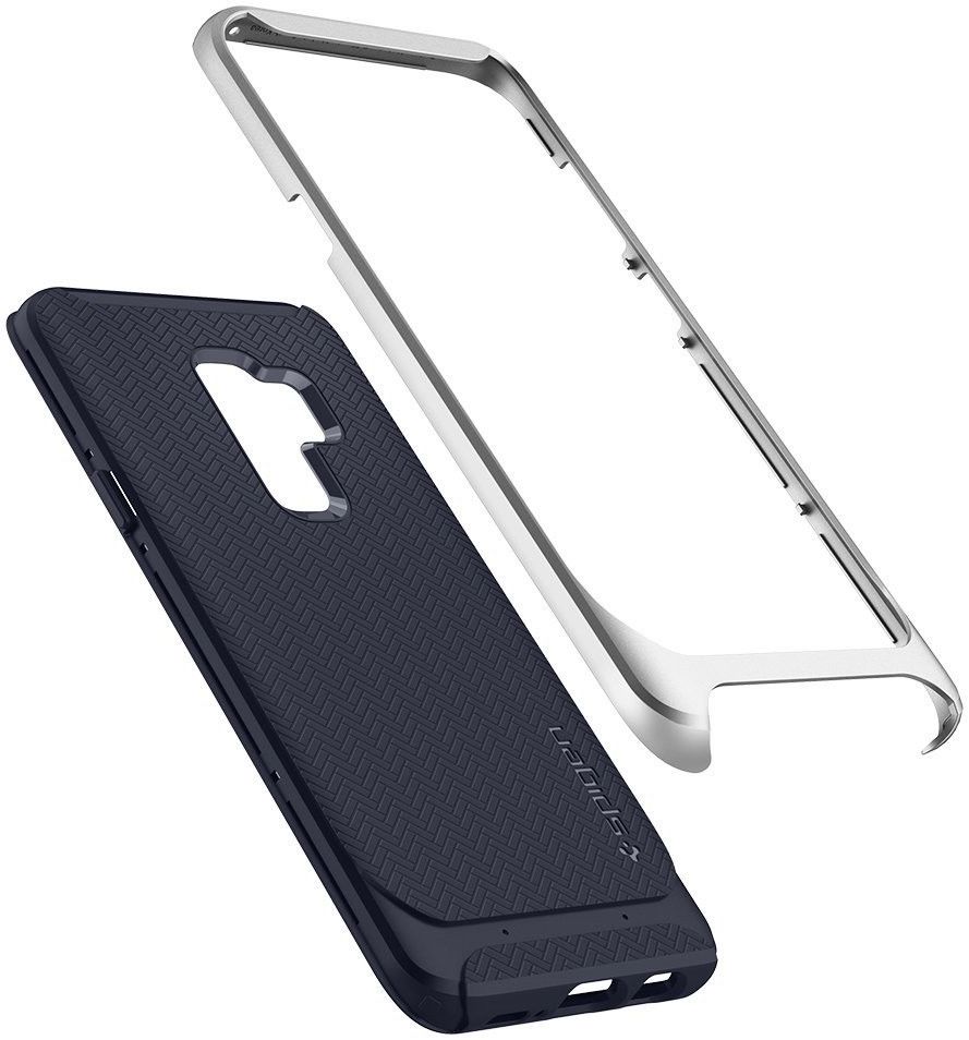 Spigen Neo Hybrid Case Samsung Galaxy S9 Plus Arctic Silver afbeelding 3