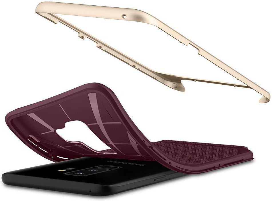 Spigen Neo Hybrid Case Samsung Galaxy S9 Plus Burgundy afbeelding 4