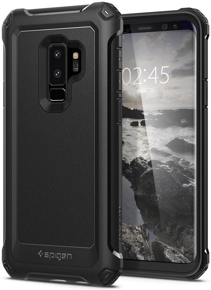 Spigen Pro Guard Hoesje Samsung Galaxy S9 Plus Black afbeelding 1