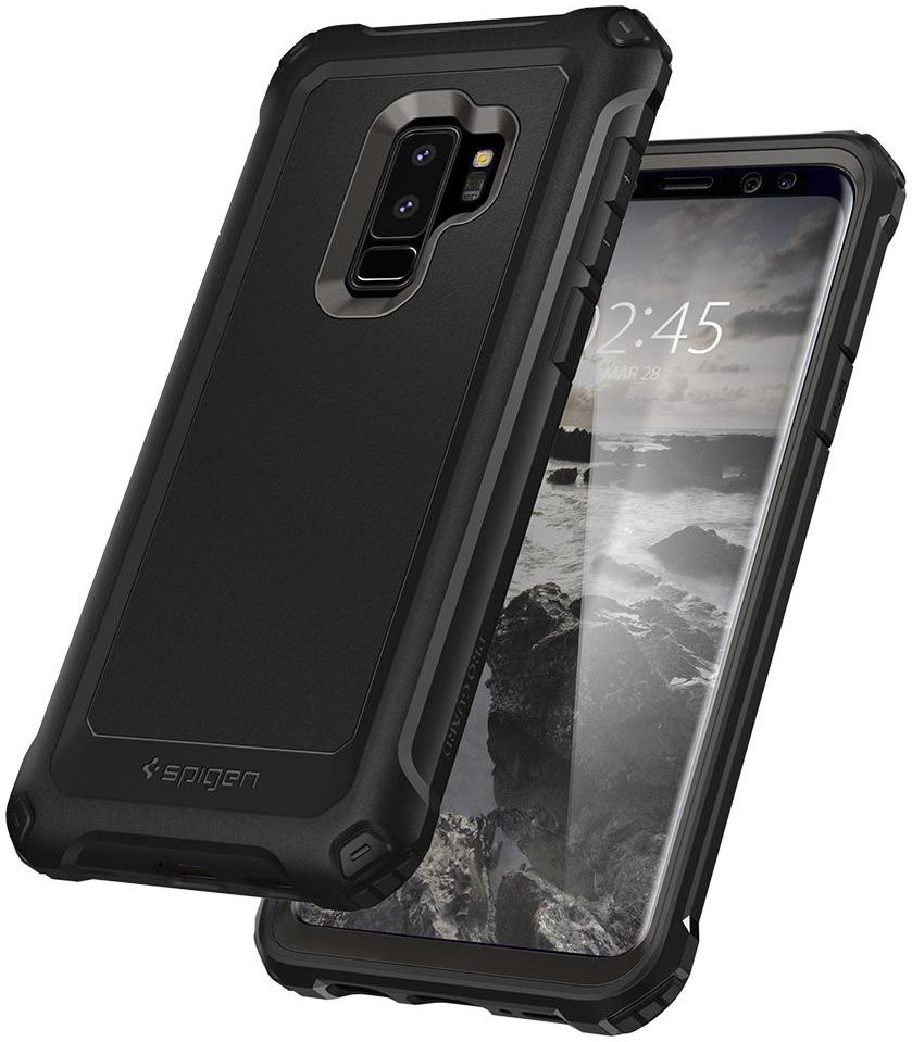 Spigen Pro Guard Hoesje Samsung Galaxy S9 Plus Black afbeelding 2