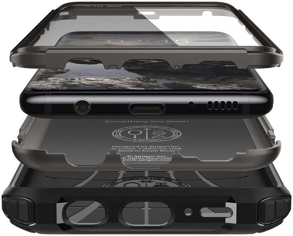 Spigen Pro Guard Hoesje Samsung Galaxy S9 Plus Black afbeelding 4