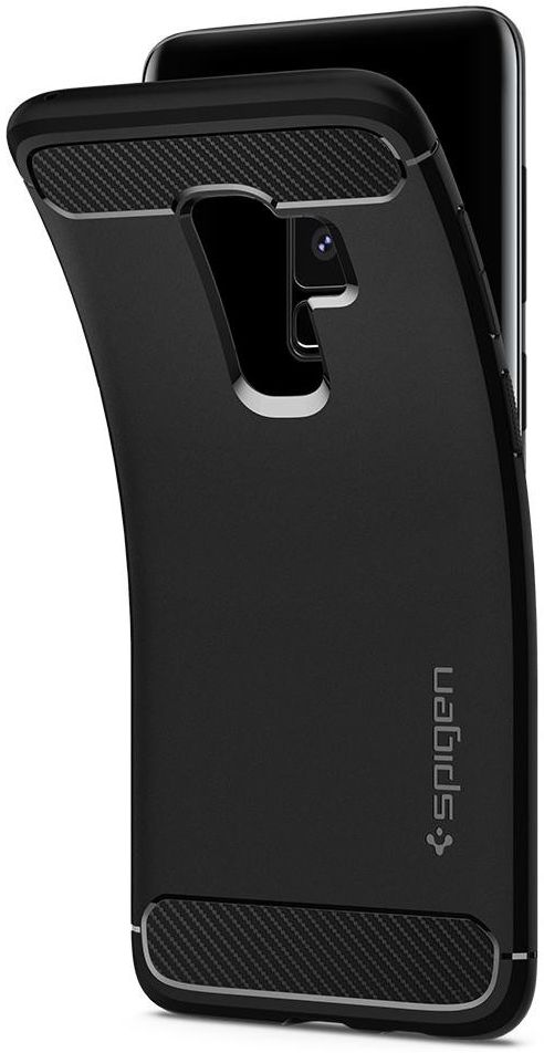 Spigen Rugged Armor Case Samsung Galaxy S9 Plus Matte Black afbeelding 4
