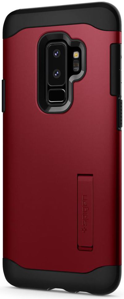 Spigen Slim Armor Hoesje Samsung Galaxy S9 Plus Red afbeelding 5