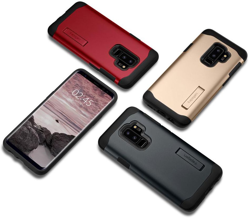 Spigen Slim Armor Hoesje Samsung Galaxy S9 Plus Red afbeelding 8