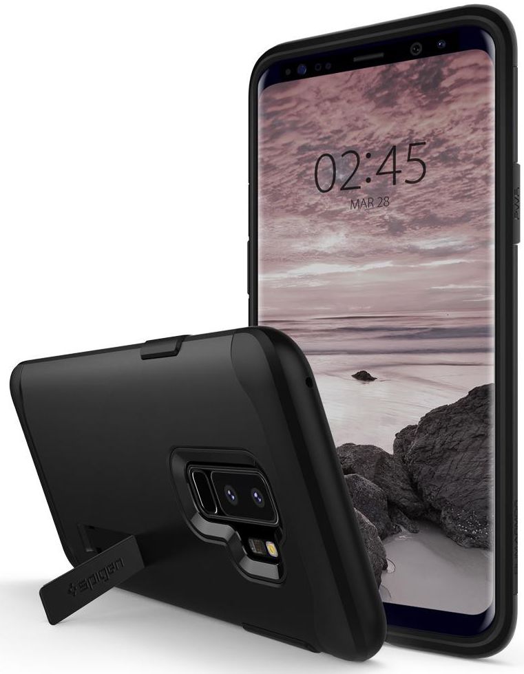 Spigen Slim Armor Hoesje Samsung Galaxy S9 Plus Black afbeelding 2