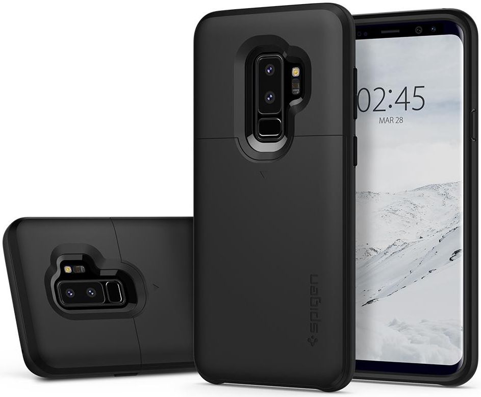 Spigen Slim Armor CS Hoesje Samsung Galaxy S9 Plus Black afbeelding 3
