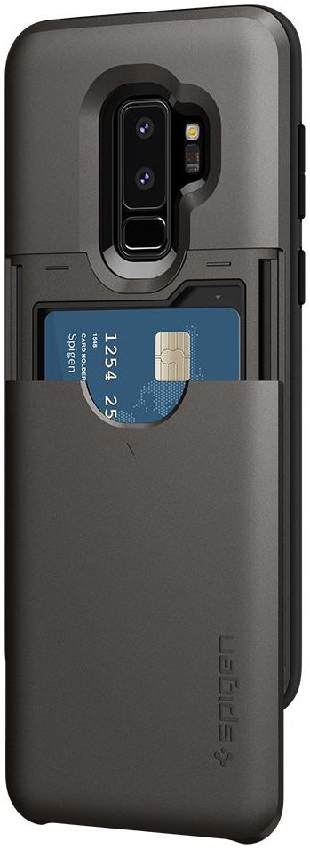 Spigen Slim Armor Hoesje Samsung Galaxy S9 Plus Gunmetal afbeelding 5
