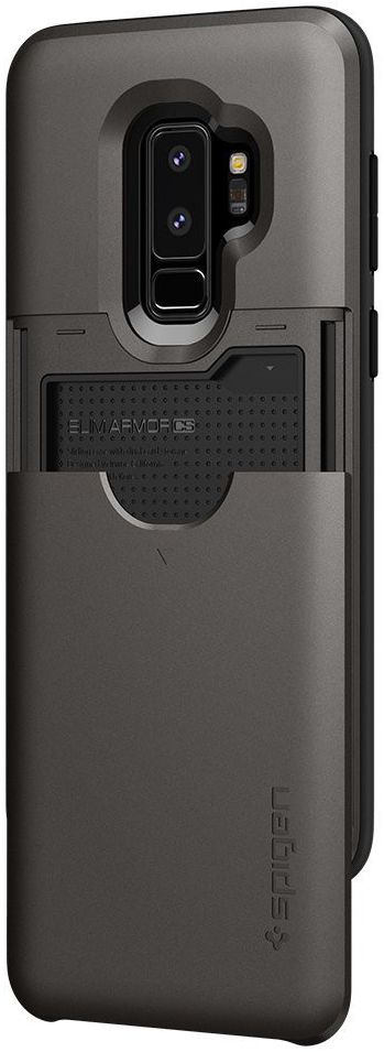 Spigen Slim Armor Hoesje Samsung Galaxy S9 Plus Gunmetal afbeelding 6