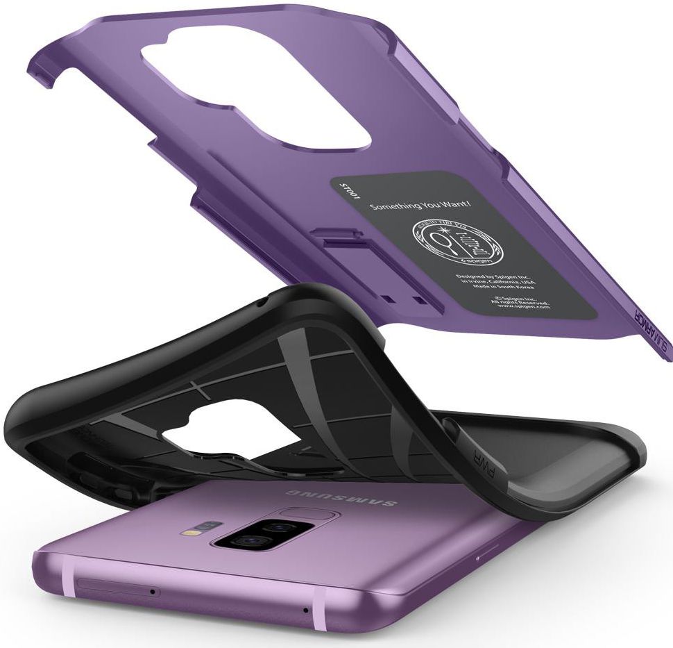 Spigen Slim Armor Hoesje Samsung Galaxy S9 Plus Violet afbeelding 8